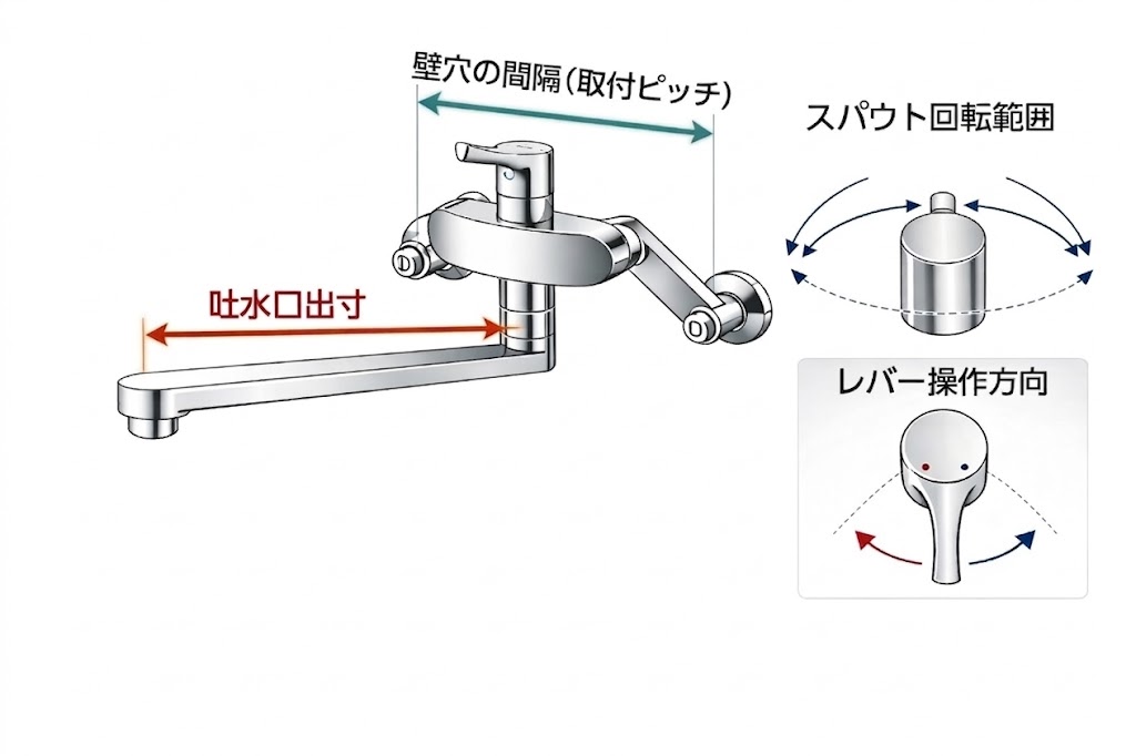 TKS05312J 寸法 可動域 図