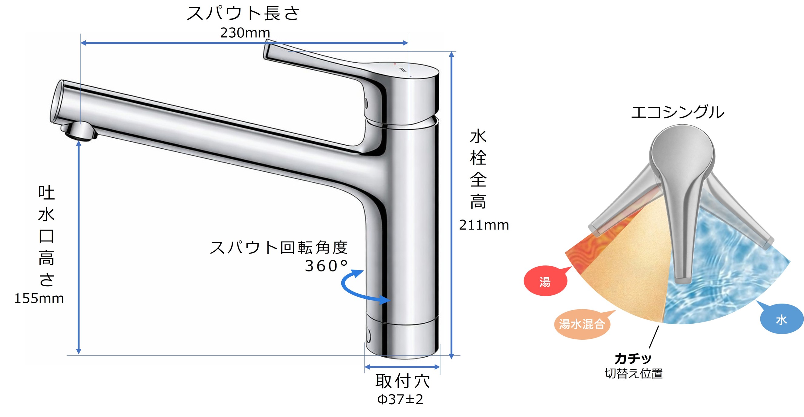 TKY01302J 寸法図
