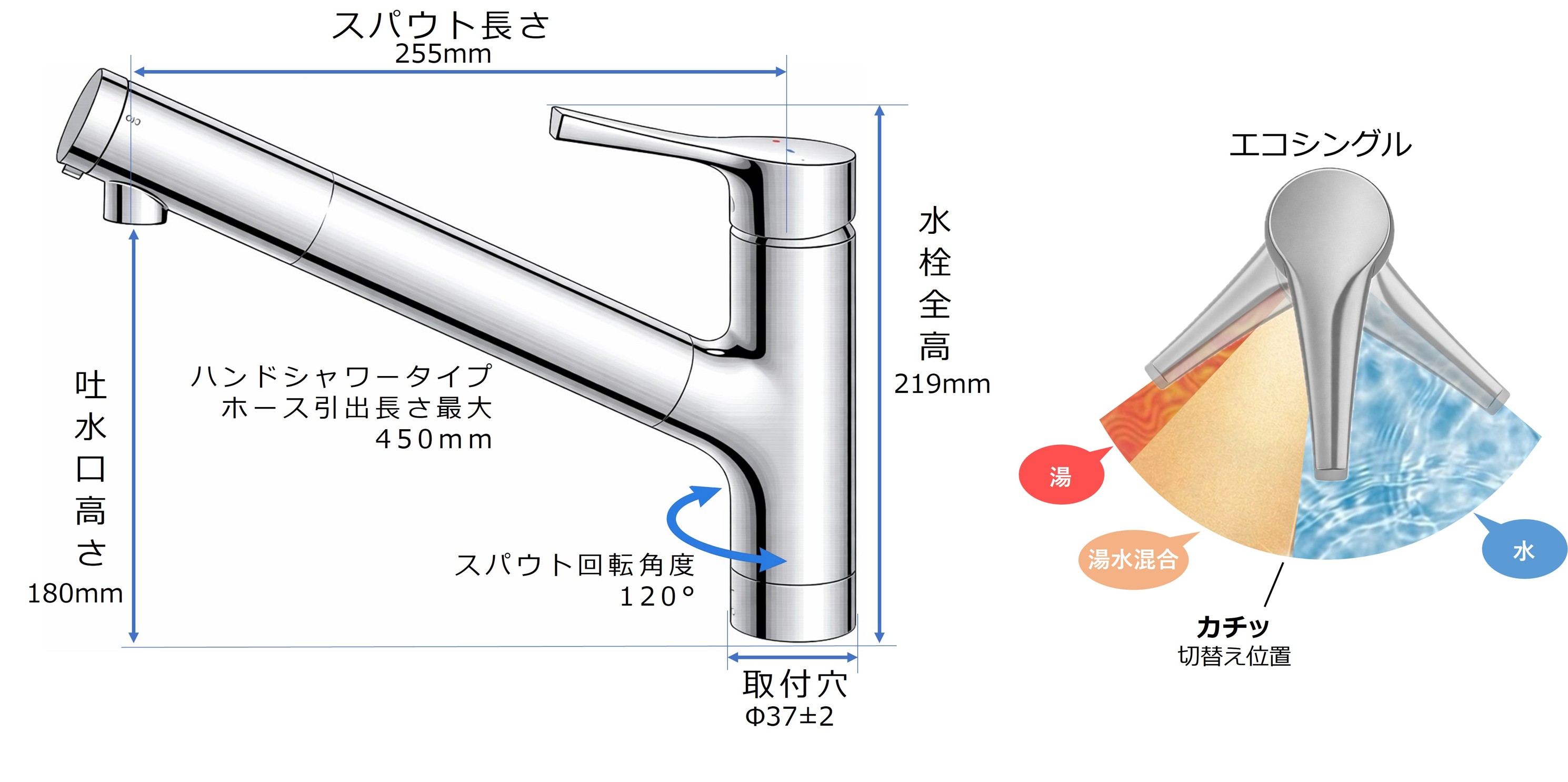 TKY01303JA 寸法図